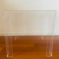 Duo tavolini trasparenti Jolly by Kartell