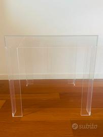 Duo tavolini trasparenti Jolly by Kartell