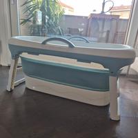 Vasca da bagno pieghevole 112x62x52