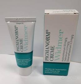 crema pigmanorm Louis widmer macchie brune