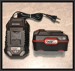 Nuovo! kit Batteria 4Ah e caricatore Parkside 20V