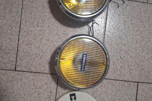 Coppia Fari Supplementari Gialli Carello Vintage