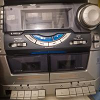 radio cd  cassette  semi nuova