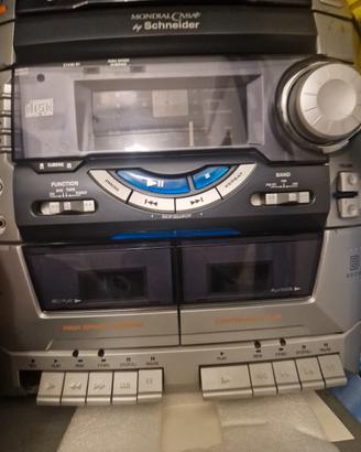 radio cd  cassette  semi nuova