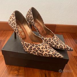 Decolleté leopardate Made in Italy - Taglia 40
