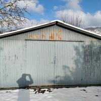 Box garage in lamiera