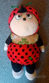 Cococinel Coccinella peluche vintage gigante 53 cm
