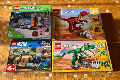 Lego 3in1, Speed Champions, Star Wars Minecraft