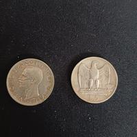 Moneta "Aquilotto" - 5 lire 1926 da collezione 