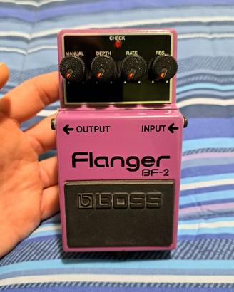 Boss BF2 vintage Flanger made in Japan green label