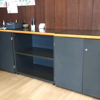 Mobili contenitori bassi da ufficio usati