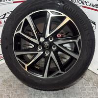 CERCHIO e GOMMA TOYOTA YARIS ULTIMO TIPO 195 55 16