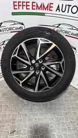 CERCHIO e GOMMA TOYOTA YARIS ULTIMO TIPO 195 55 16