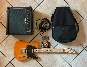 Squier Affinity +amplificatore+accessori full kit