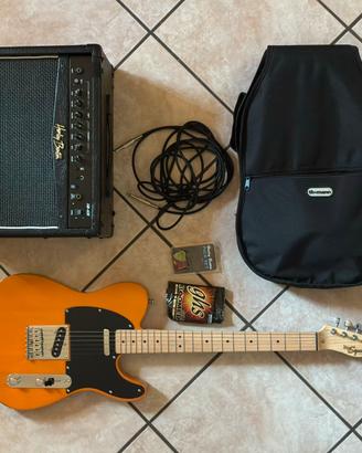 Squier Affinity +amplificatore+accessori full kit