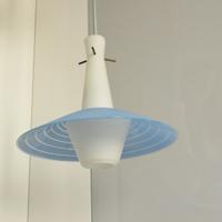 LAMPADARIO LAMPADA DESIGN VINTAGE VETRO 1960 SPACE