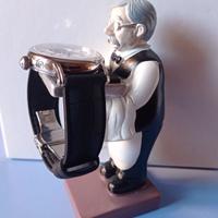 Porta orologio a forma di maggiordomo
