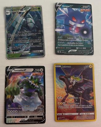 Pokémon Golisopod-GX, Gengar V, Tornadus V, Zekrom