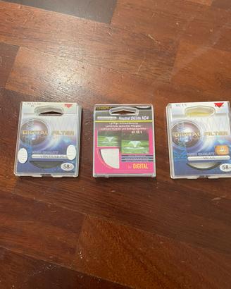 Filtri fotografici 58 mm