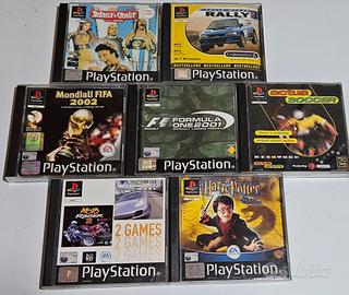 Lotto 7 giochi PlayStation PS 1 one