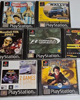 Lotto 7 giochi PlayStation PS 1 one