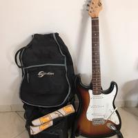 Chitarra elettrica con Amplificatore