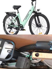bici elettrica 26 da passeggio donna 
