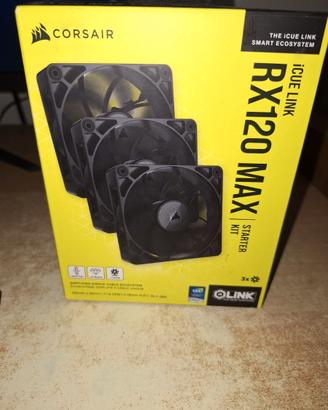 corsair rx120 max kit icue link per radiatori