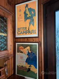 Stampe  pubblicitarie vintage