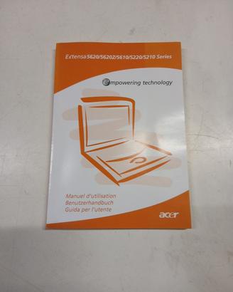 MANUALE EXTENSA 5620 Z 5220 ACER MULTI LINGUE.
