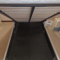 letto una piazza e mezza con materasso