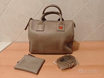 FEDON - borsa bauletto beige Vanity Elite 