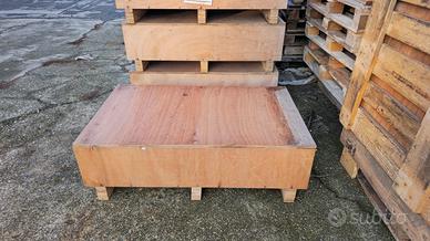 cassa in legno con coperchio bancale pallet giardi