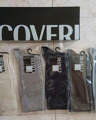 ENRICO COVERI 6 PAIA CALZA COTONE LUNGA UOMO