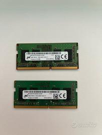 Ram Dell 2x ddr4 4gb sodimm 2400mhz