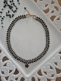 Collana con cristalli