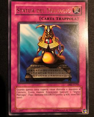 Yugioh statua del malvagio db2 it243 comune .