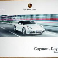 Porsche Cayman,libretto istruzioni ITA
