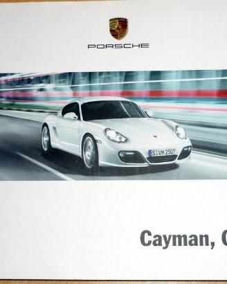 Porsche Cayman,libretto istruzioni ITA