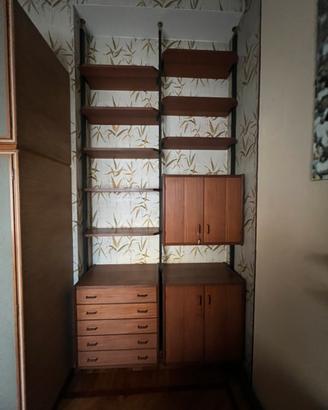 Libreria vintage terra cielo anni 60