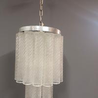 lampadario in vetro di murano venini 
