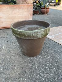 Vaso grande in terracotta marrone