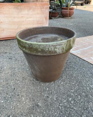 Vaso grande in terracotta marrone