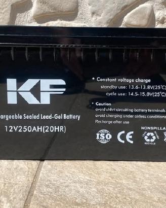 batterie gel 12 v 250 ah