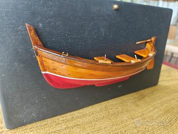 Modellino mezzo scavo gozzo ligure 