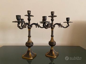 Candelabri in metallo