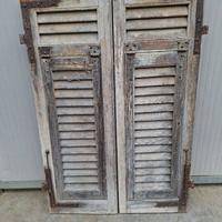 antiche persiane in legno