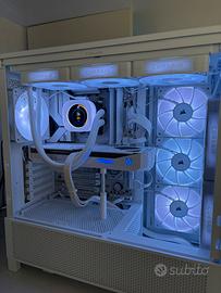 PC gaming assemblato full white