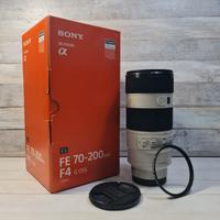 Obiettivo SONY FE 70-200 G OSS F4 + accessori