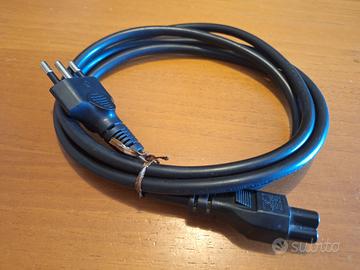 Cavo alimentazione 1,70m C5 e spina italiana